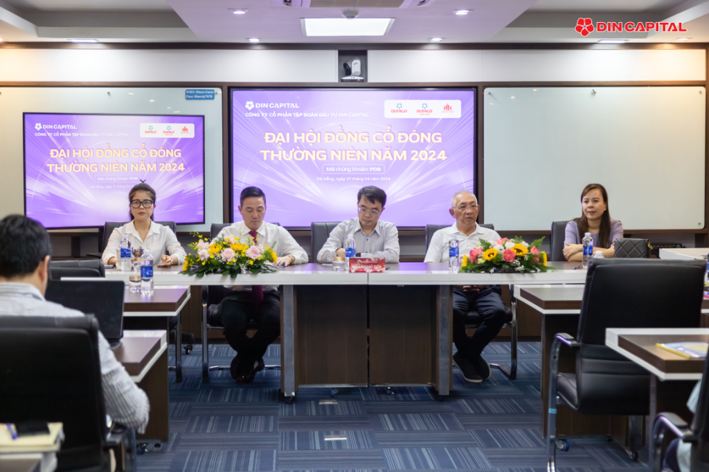 ĐOÀN CHỦ TỌA ĐẠI HỘI ĐỒNG CỔ ĐÔNG THƯỜNG NIÊN DIN CAPITAL 2024