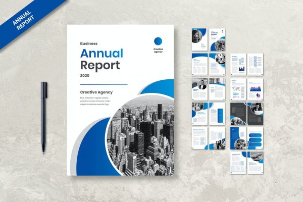 free-annual-report-template-word-4